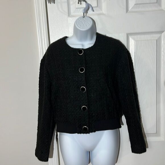 NWT Truth tweed bomber jacket size 6p - Picture 1 of 9